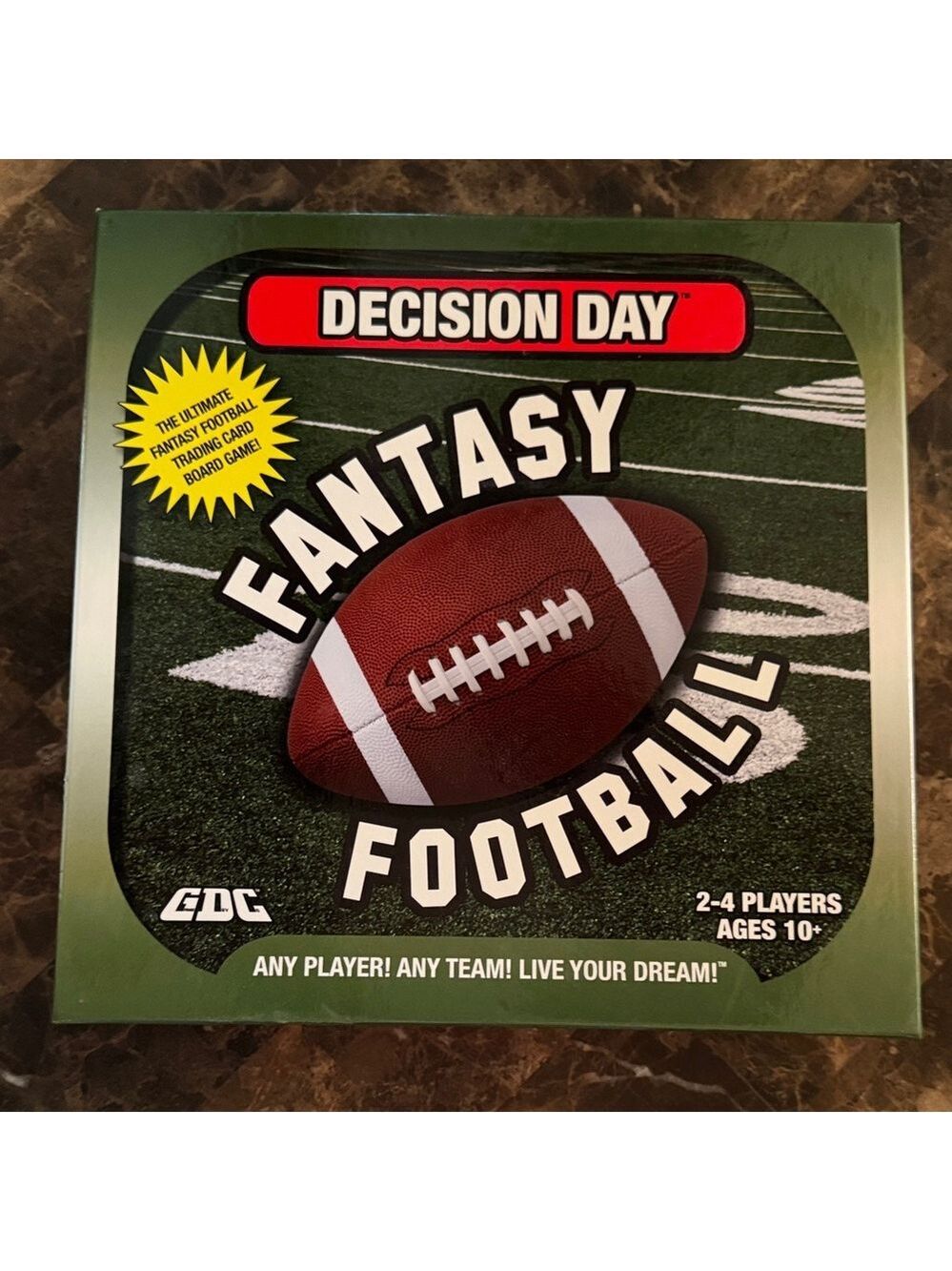 Fantasy Football Board Game - Green